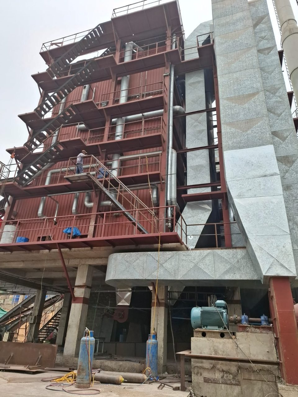 Boiler Platforms, Flue Ducting & GI Cladding