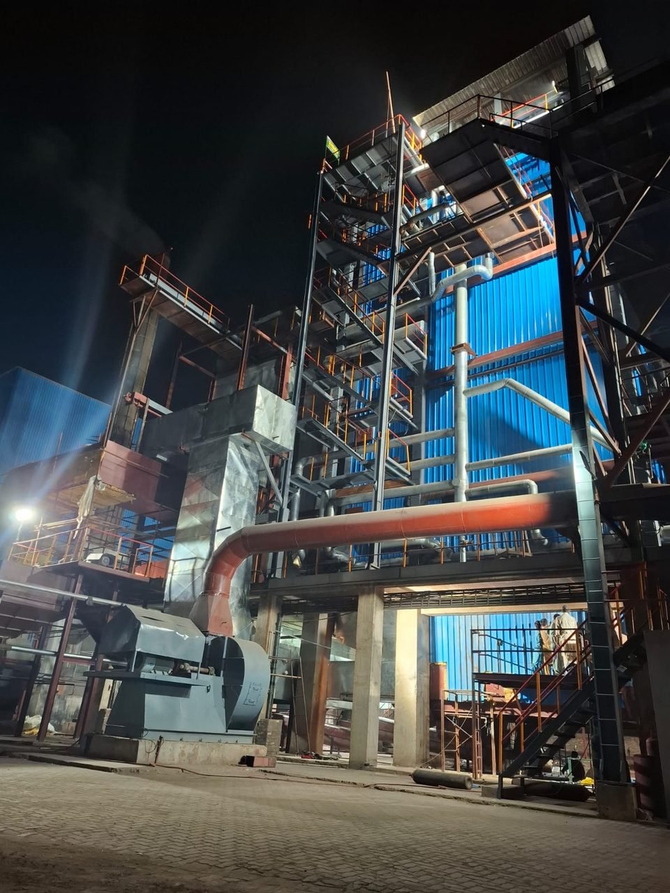 Boiler House Steel Structure & Piping