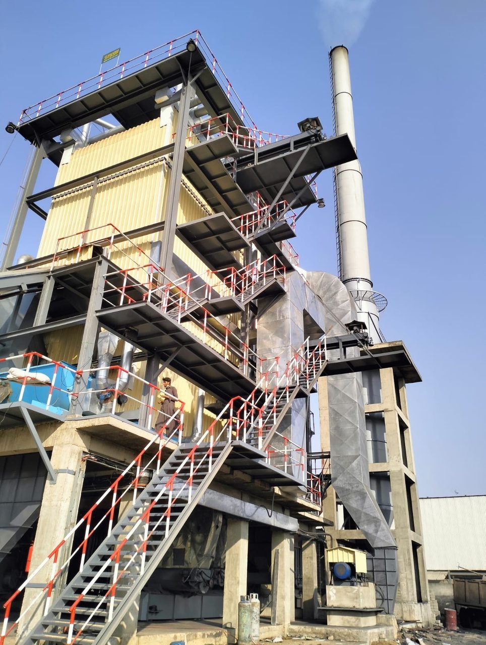 Process Plant Platforms, Stairs & Ducting